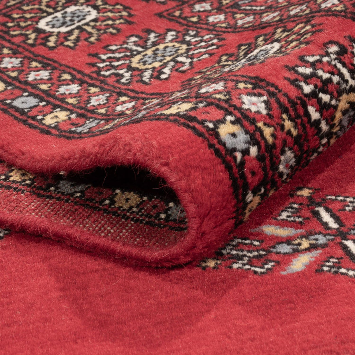 Alfombra Pakistani - 208 x 140 cm - rojo