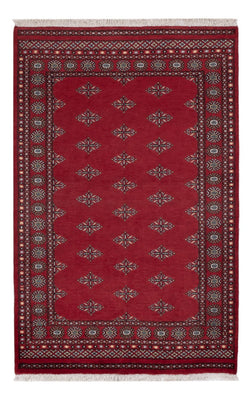 Alfombra Pakistani - 217 x 139 cm - rojo