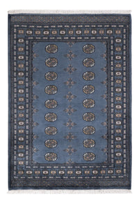 Alfombra Pakistani - 198 x 140 cm - azul