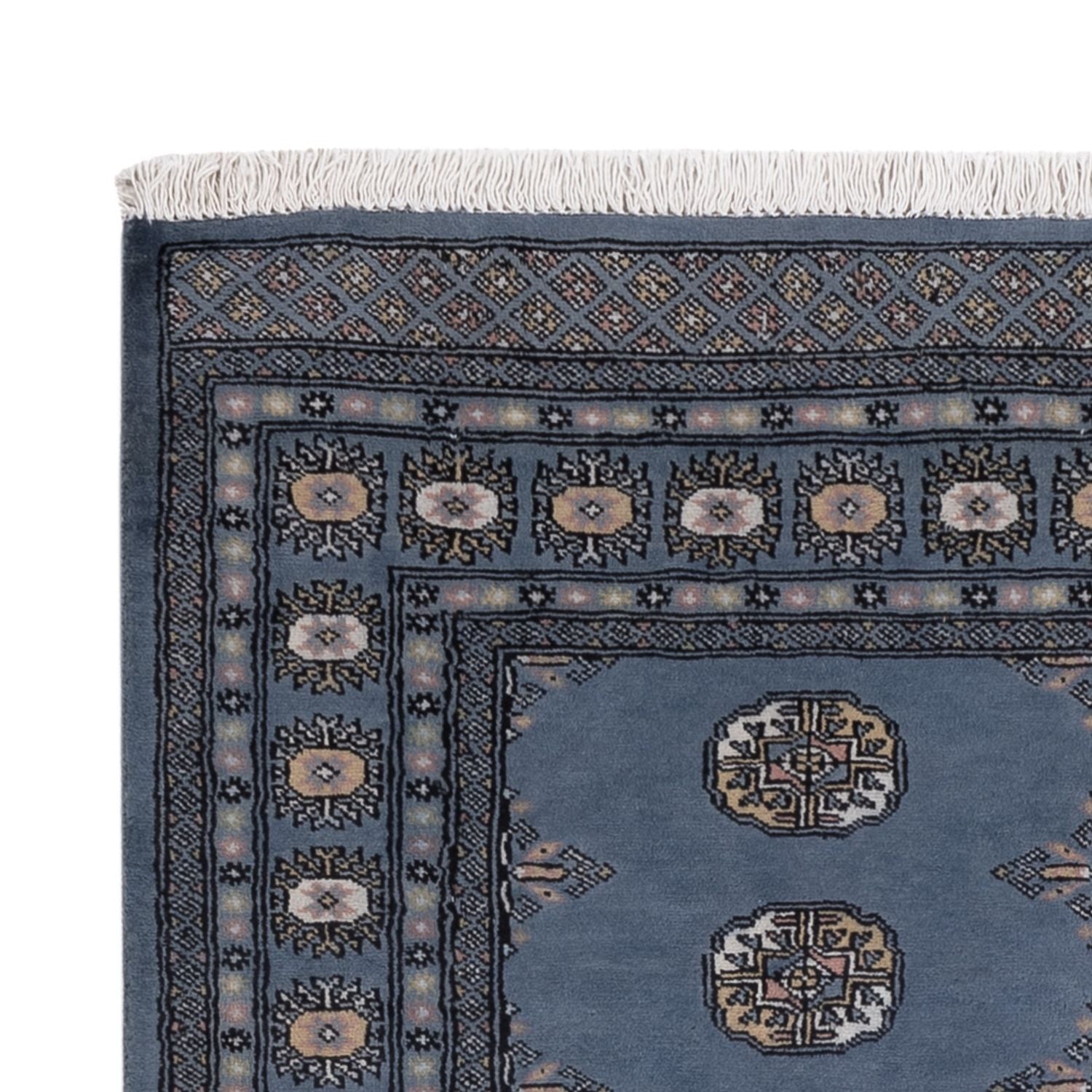 Alfombra Pakistani - 198 x 140 cm - azul