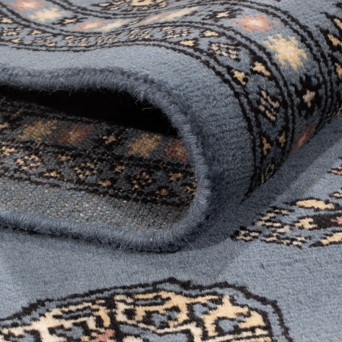 Alfombra Pakistani - 199 x 140 cm - azul