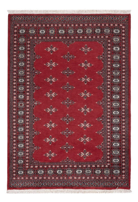 Pakistan Teppich - 199 x 140 cm - rot