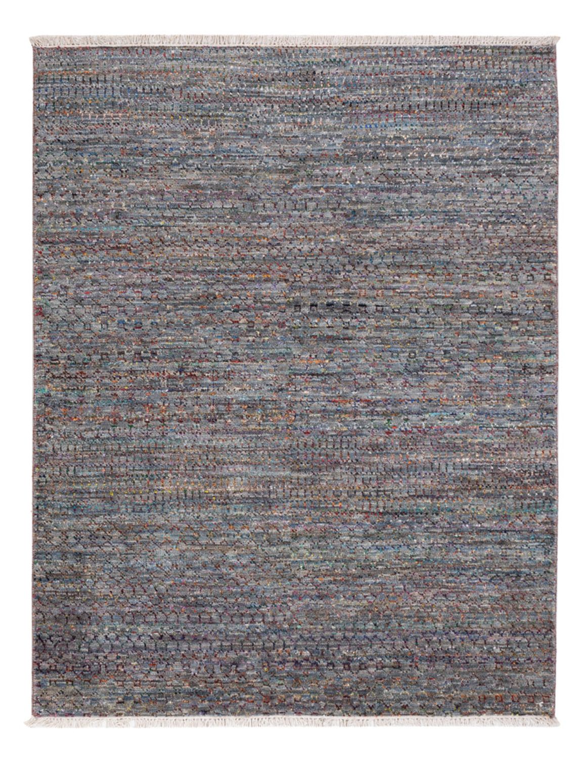 Alfombra de diseño - 195 x 152 cm - multicolor