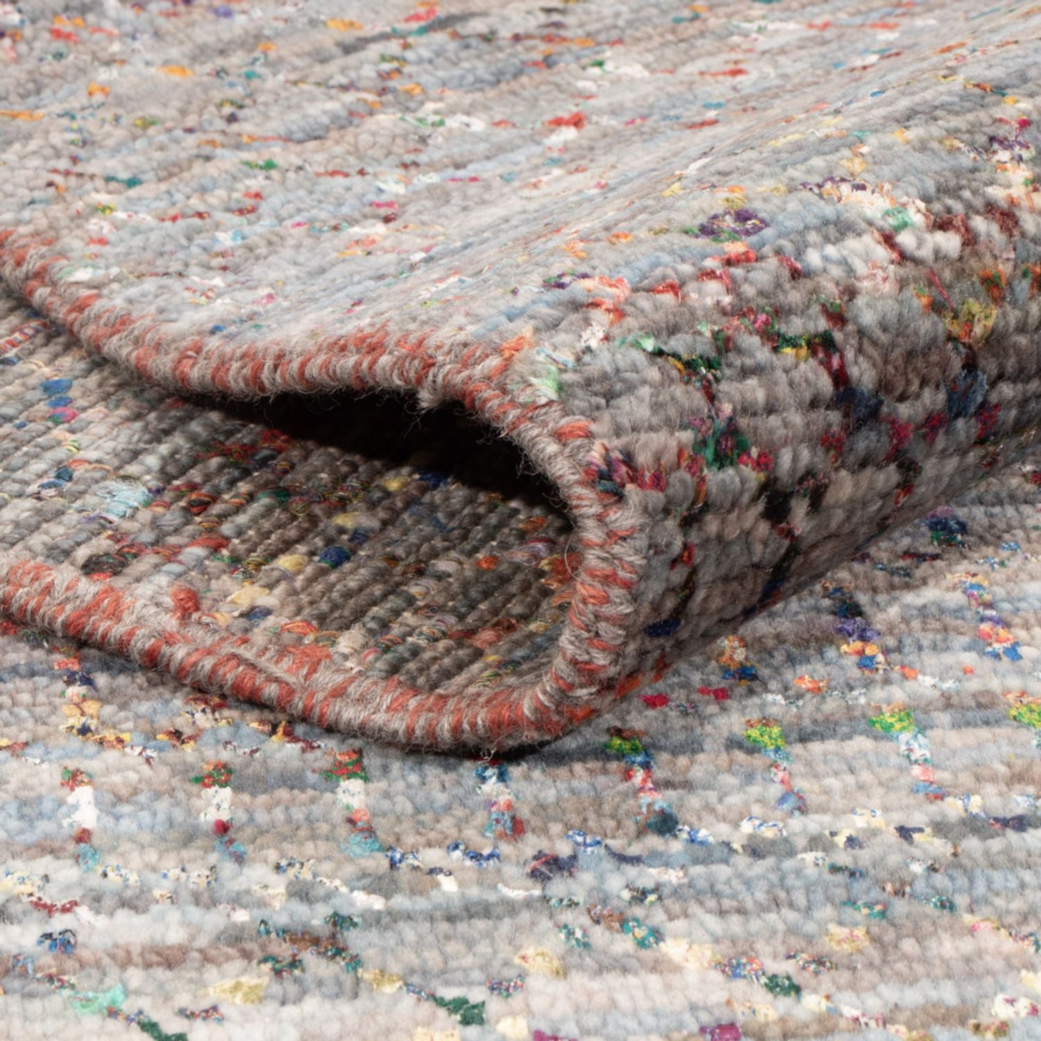 Alfombra de diseño - 203 x 154 cm - multicolor