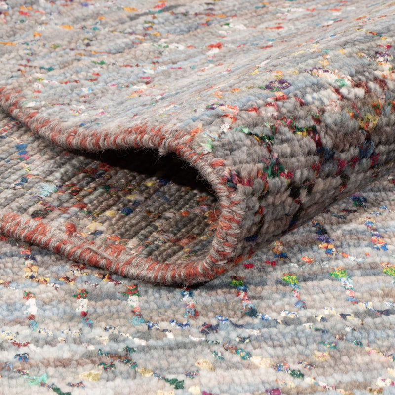 Alfombra de diseño - 203 x 154 cm - multicolor
