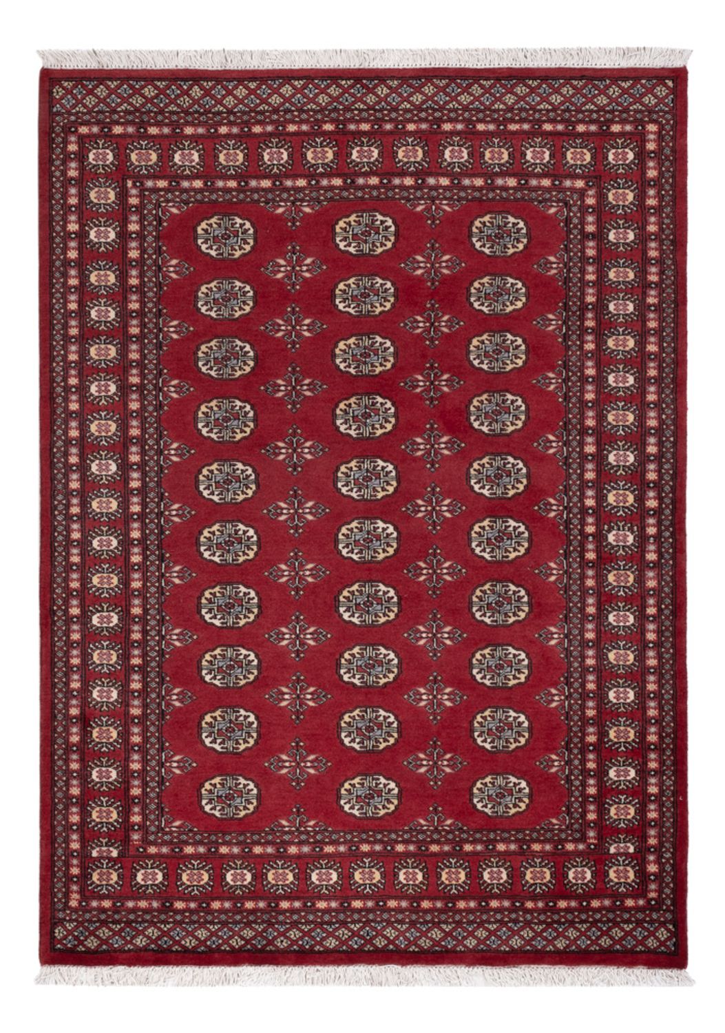 Alfombra Pakistani - 197 x 139 cm - rojo