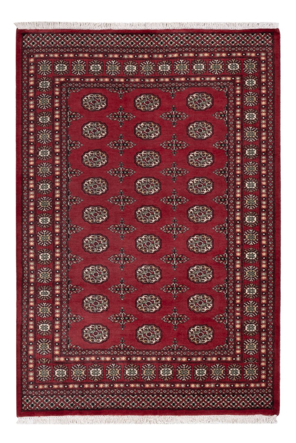 Alfombra Pakistani - 204 x 141 cm - rojo