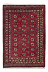 Alfombra Pakistani - 204 x 141 cm - rojo