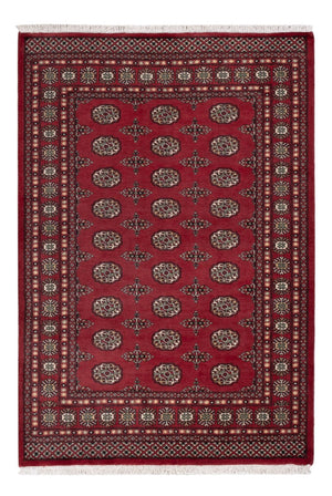 Alfombra Pakistani - 204 x 141 cm - rojo