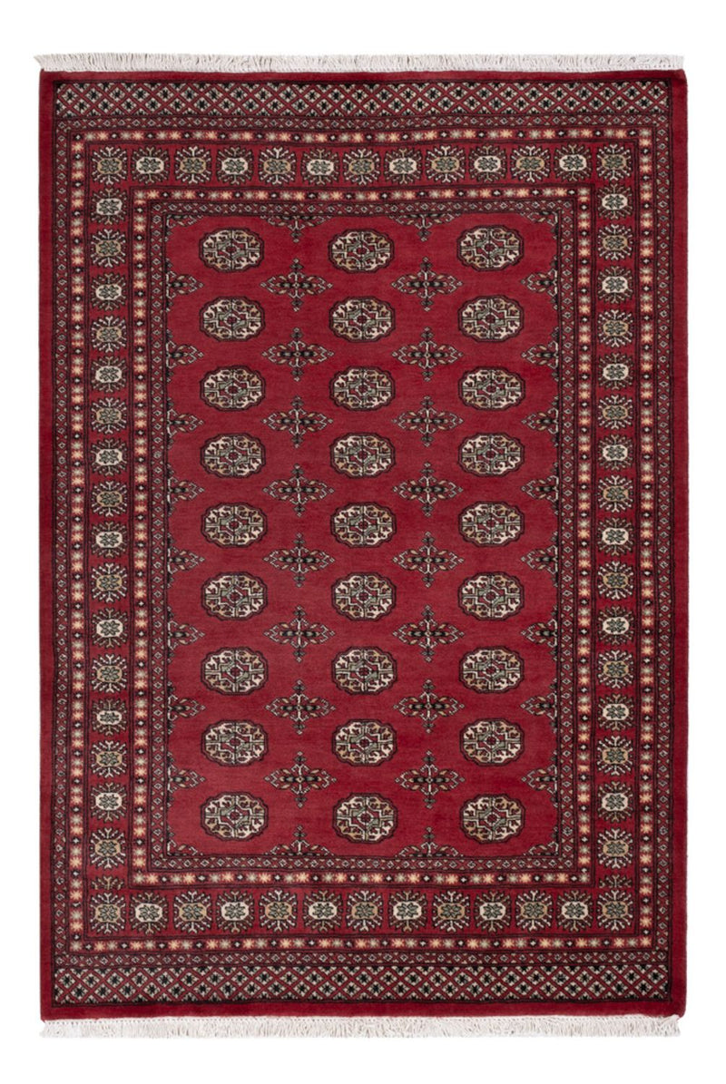 Alfombra Pakistani - 204 x 141 cm - rojo
