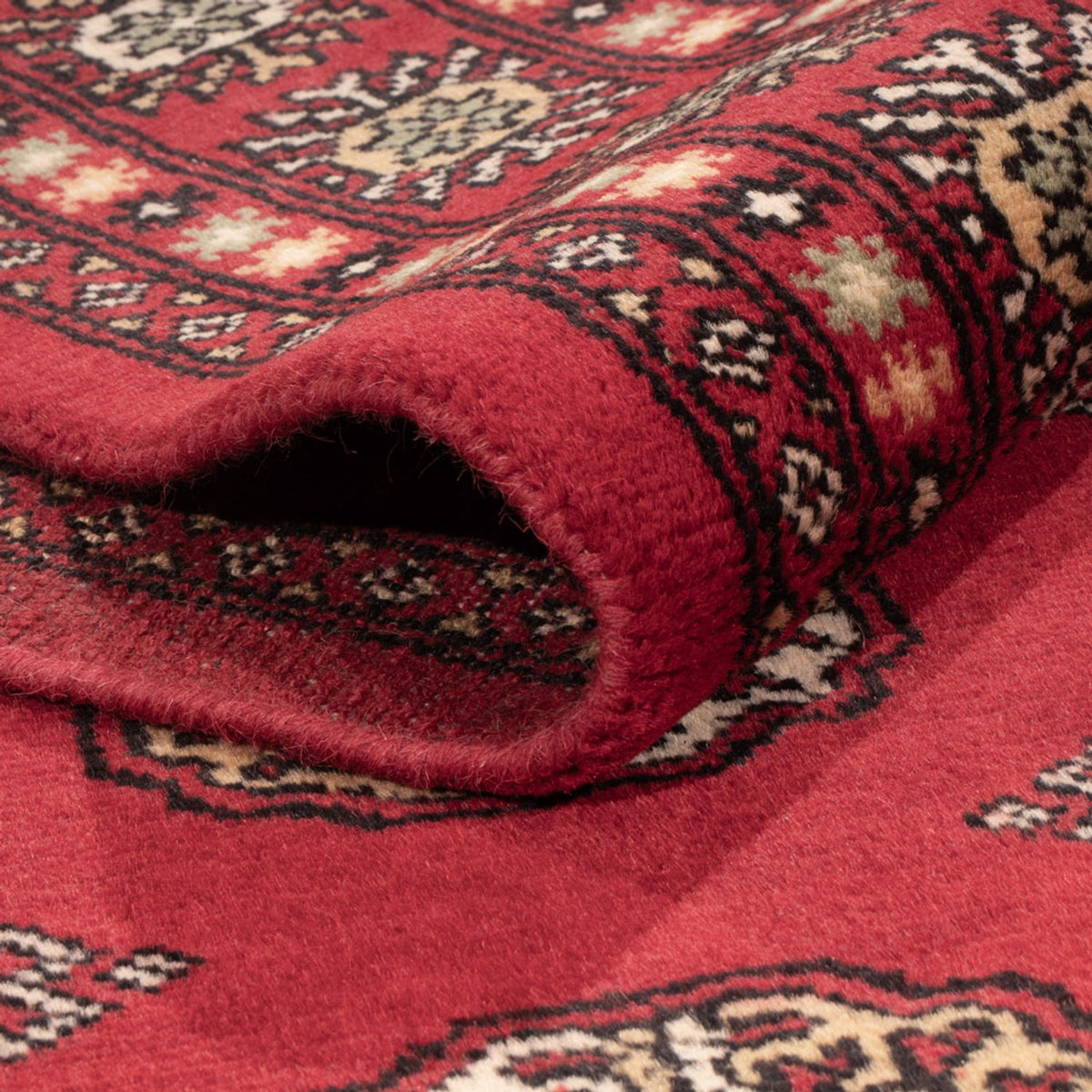 Alfombra Pakistani - 204 x 141 cm - rojo