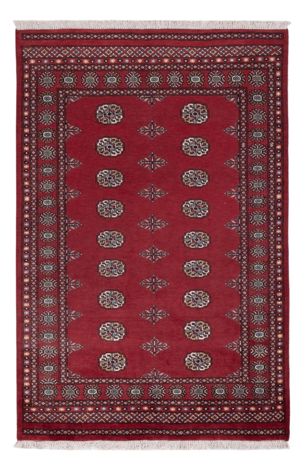 Alfombra Pakistani - 213 x 139 cm - rojo
