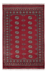 Alfombra Pakistani - 213 x 139 cm - rojo