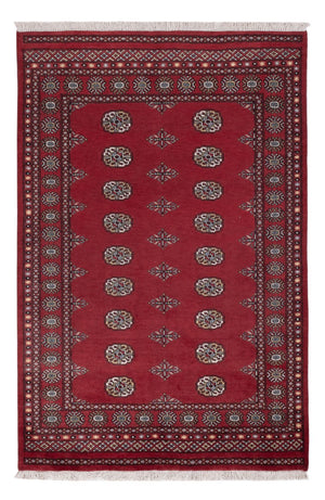 Alfombra Pakistani - 213 x 139 cm - rojo