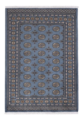 Alfombra Pakistani - 194 x 141 cm - azul