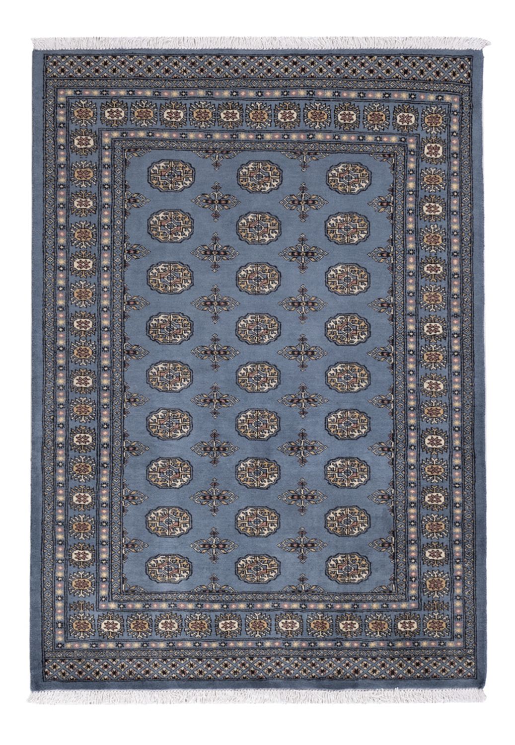 Alfombra Pakistani - 194 x 141 cm - azul