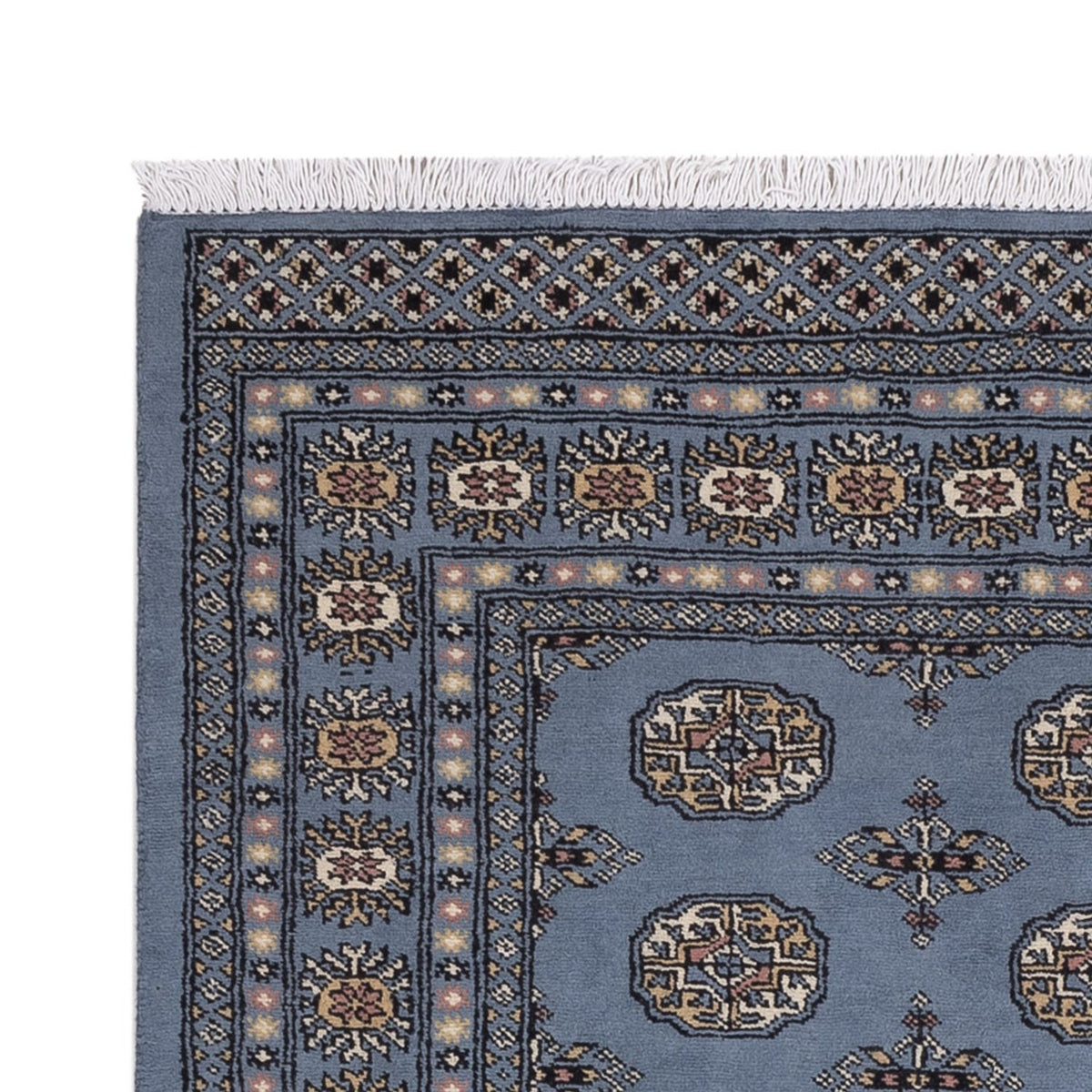 Alfombra Pakistani - 194 x 141 cm - azul