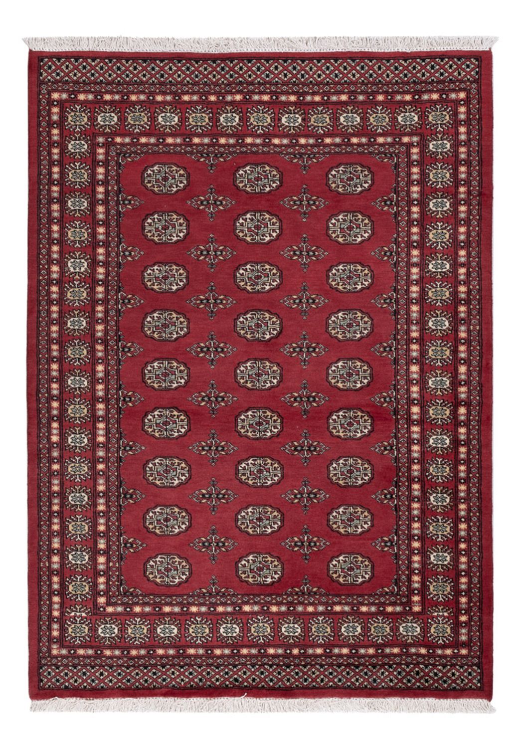Alfombra Pakistani - 199 x 140 cm - rojo