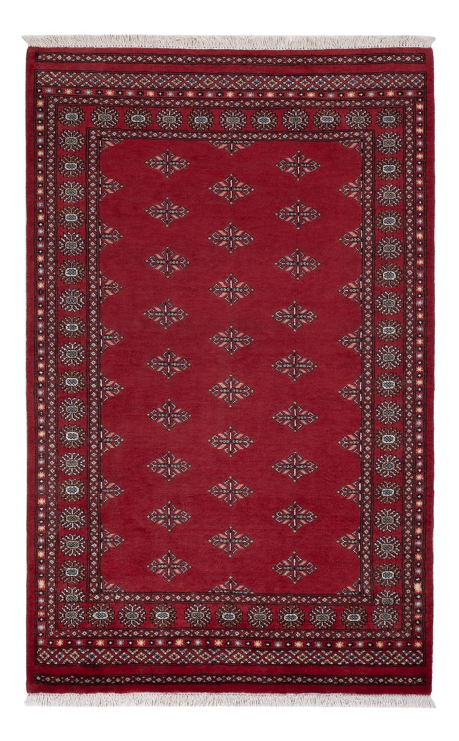 Alfombra Pakistani - 218 x 140 cm - rojo