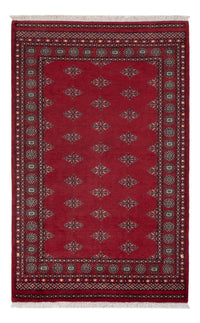 Alfombra Pakistani - 218 x 140 cm - rojo