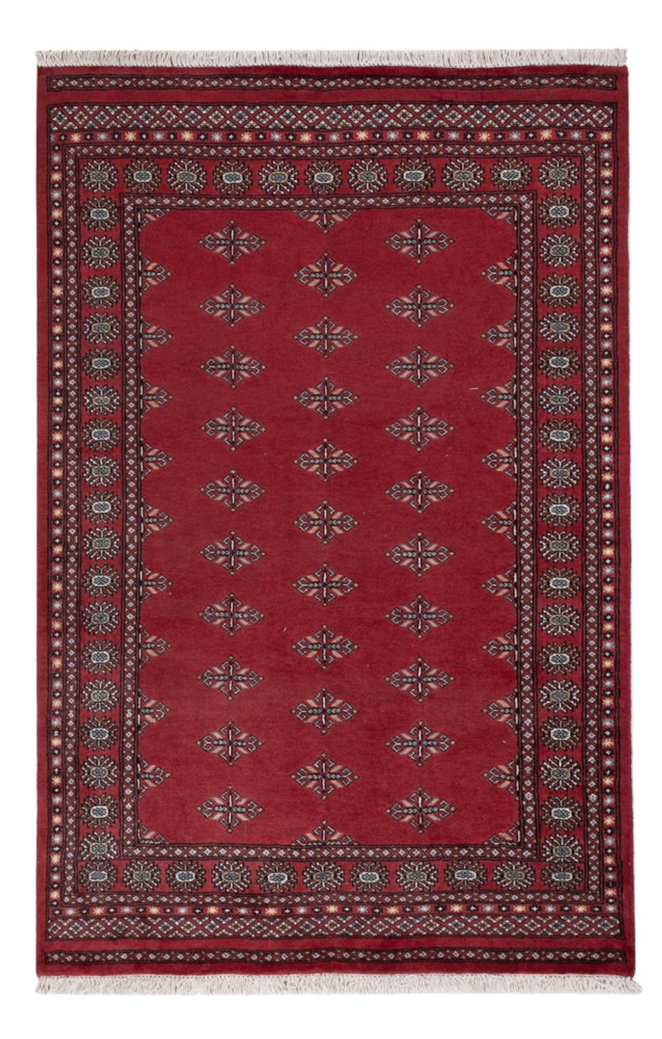 Alfombra Pakistani - 205 x 138 cm - rojo