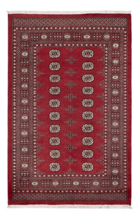 Alfombra Pakistani - 216 x 139 cm - rojo