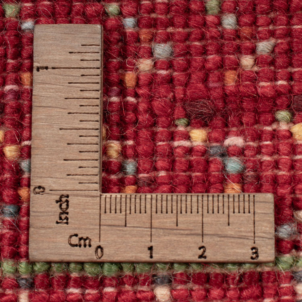 Alfombra Gabbeh - Loribaft Indus - 192 x 122 cm - rojo