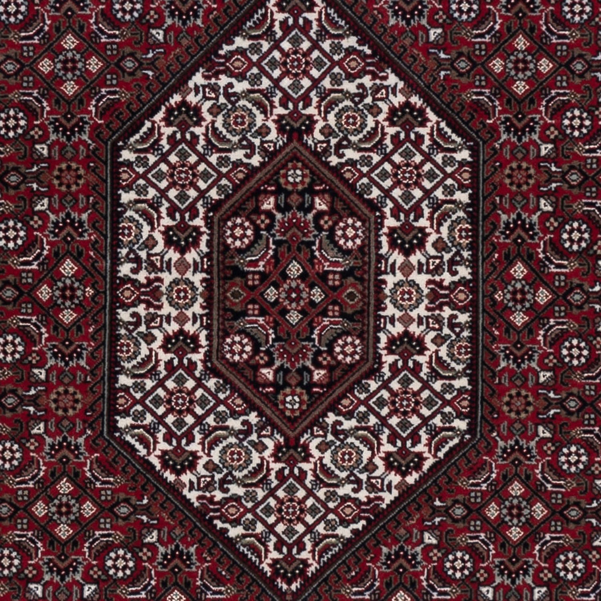 Alfombra oriental - Bidjar - Indus - 200 x 142 cm - marrón oscuro
