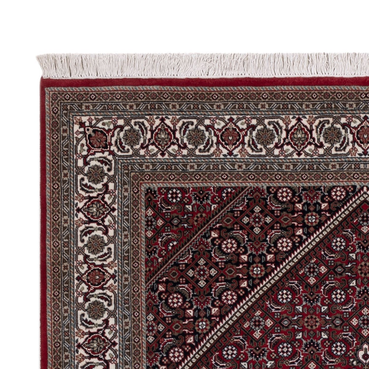 Alfombra oriental - Bidjar - Indus - 200 x 142 cm - marrón oscuro