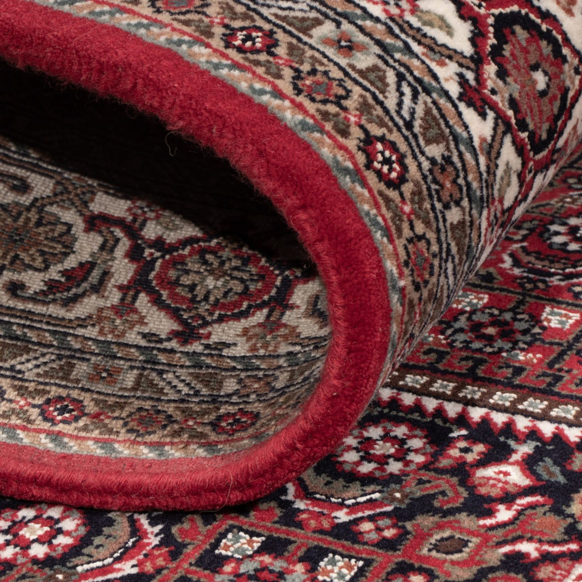 Alfombra oriental - Bidjar - Indus - 201 x 142 cm - marrón oscuro