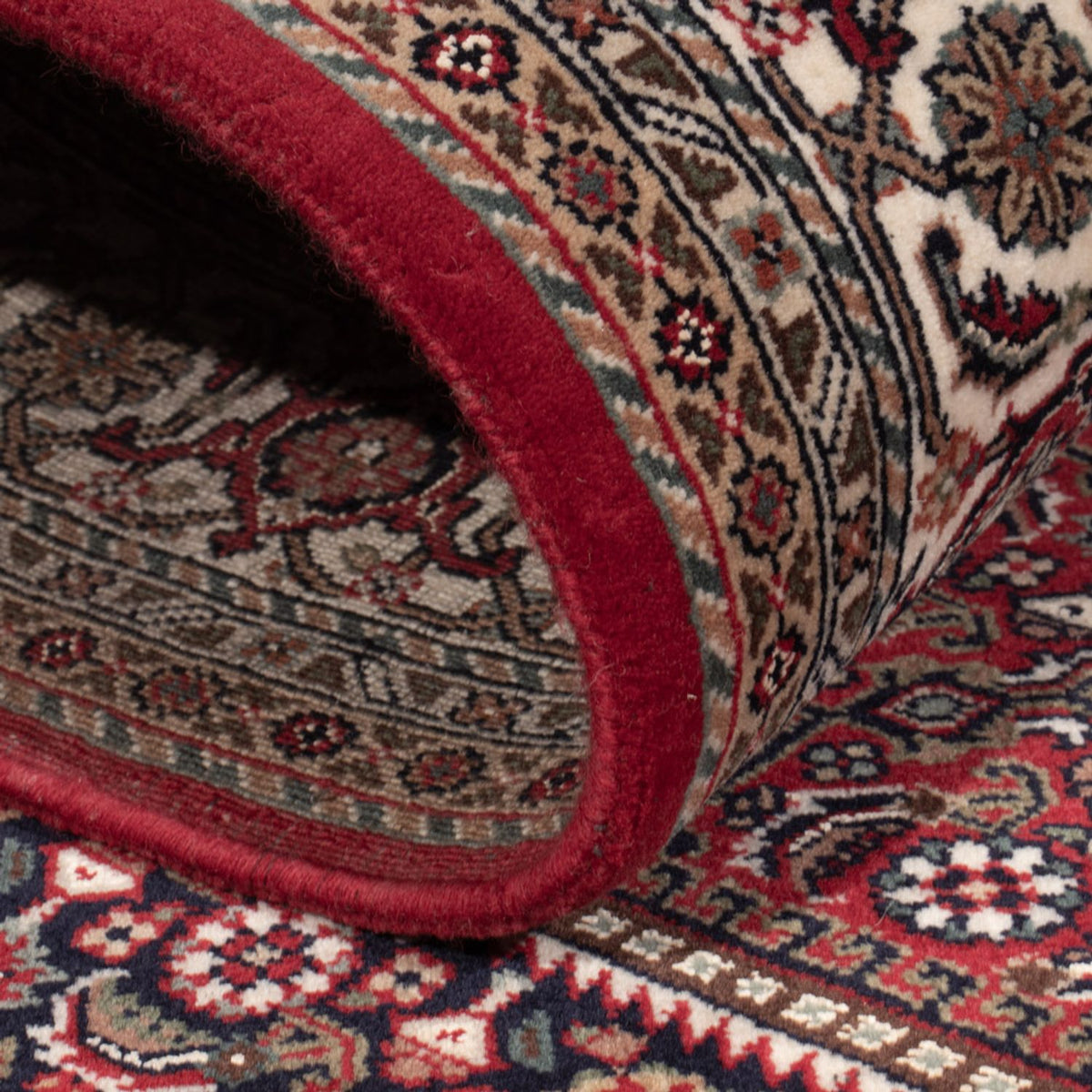 Alfombra oriental - Bidjar - Indus - 204 x 145 cm - marrón oscuro