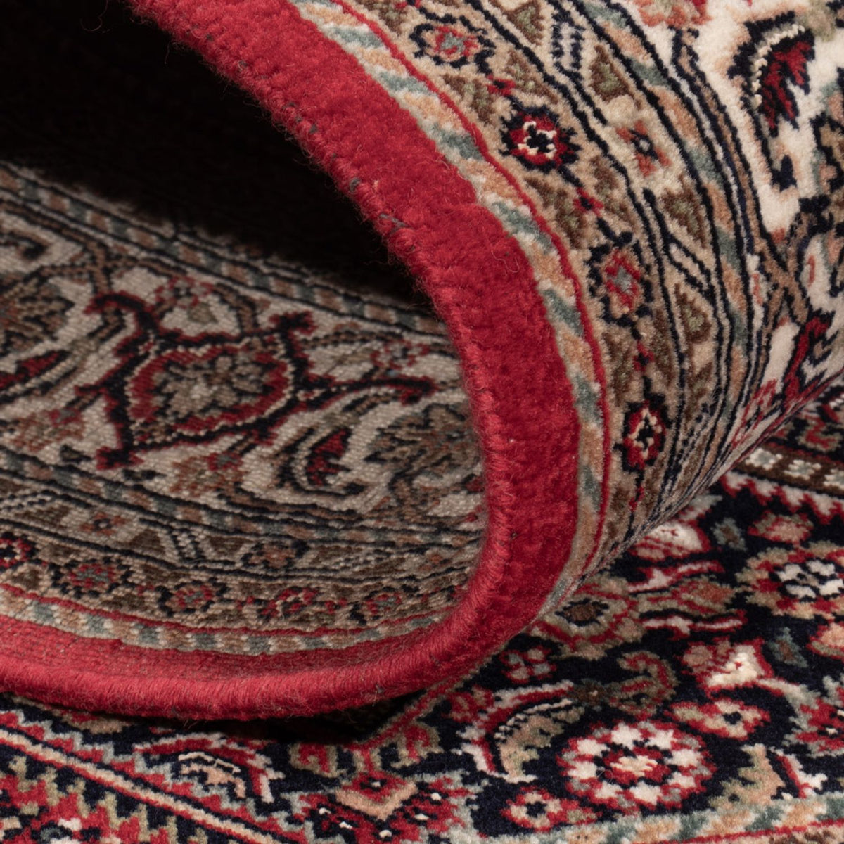 Alfombra oriental - Bidjar - Indus - 202 x 138 cm - marrón oscuro