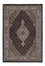 Alfombra oriental - Tabriz - 204 x 141 cm - gris oscuro