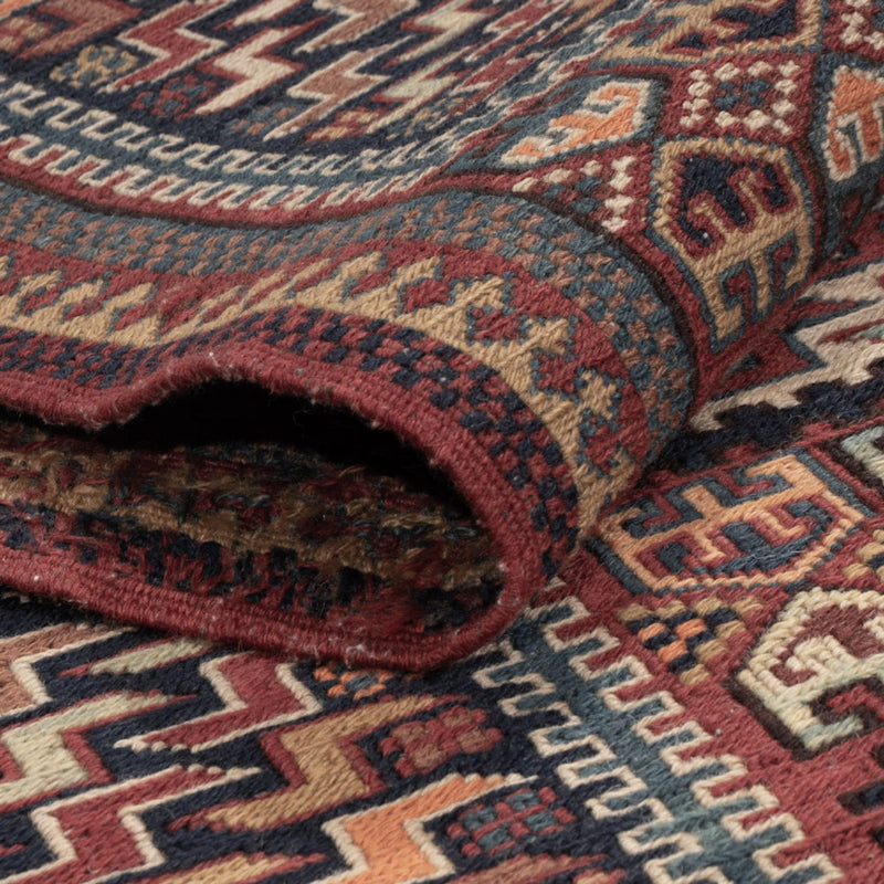 Alfombra Kelim - Oriental - Soumak - 215 x 155 cm - beige oscuro