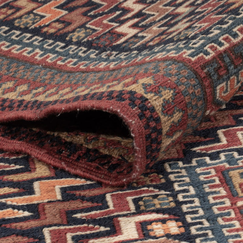 Alfombra Kelim - Oriental - Soumak - 216 x 152 cm - beige oscuro