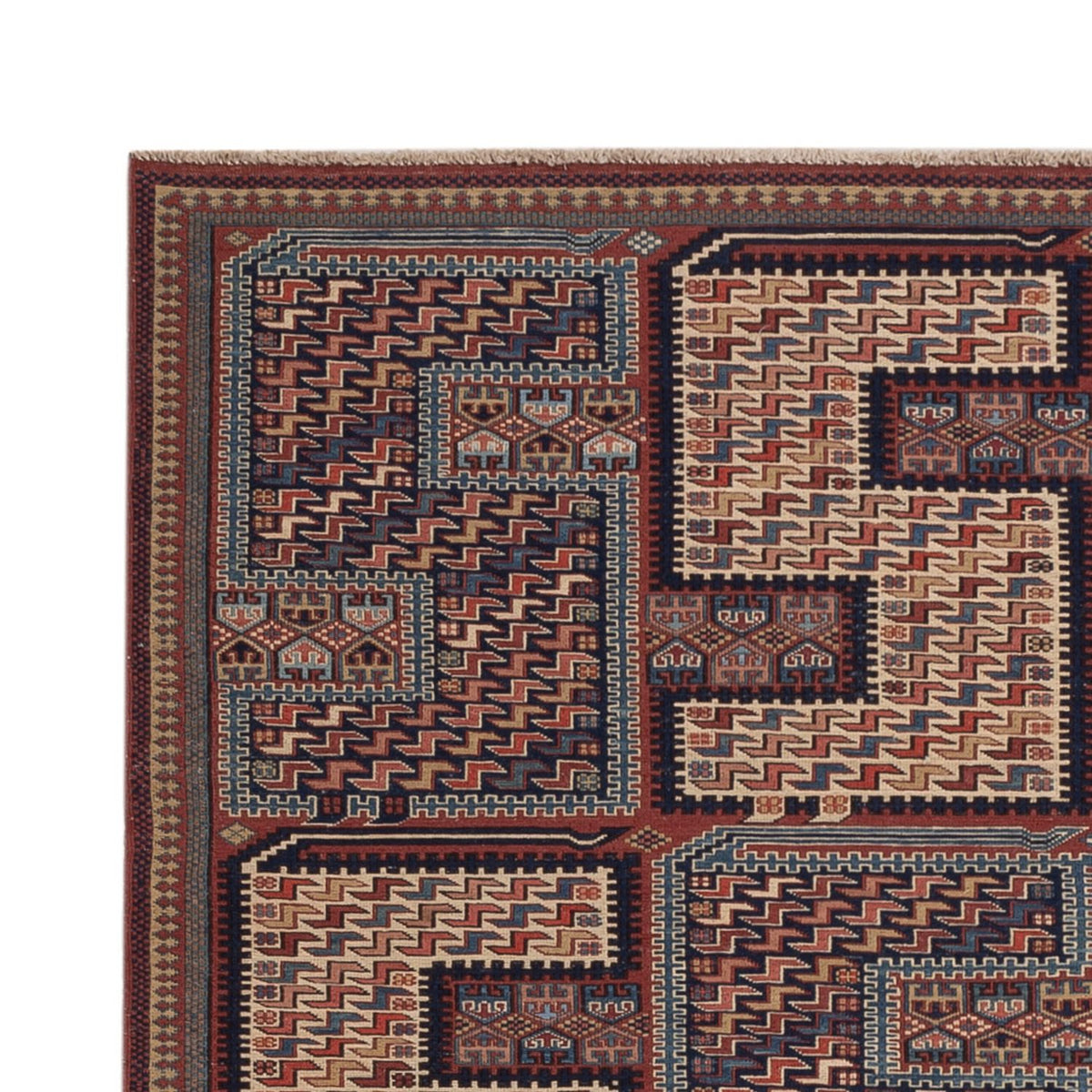Kilim afgano Alfombra 165x207cm