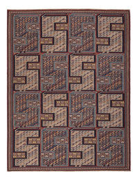 Alfombra Kelim - Oriental - Soumak - 209 x 166 cm - beige oscuro