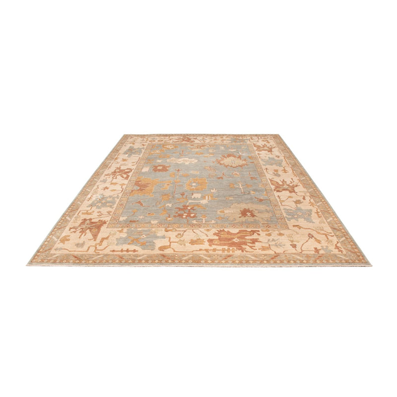 Alfombra Ziegler - Usak - 348 x 246 cm - azul claro