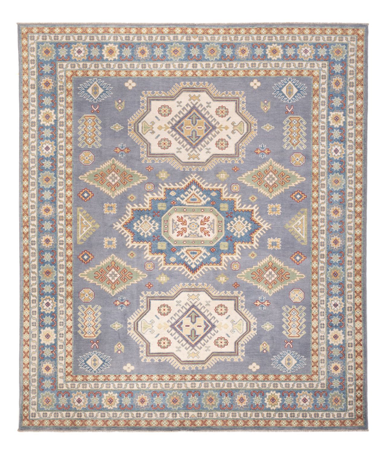 Alfombra Ziegler - Kazak - 299 x 244 cm - azul marino