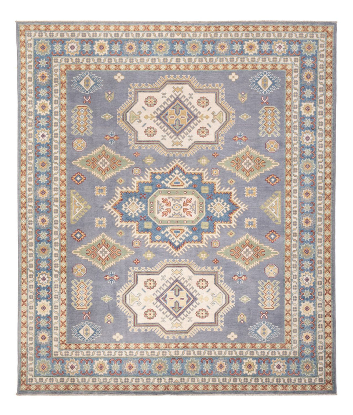 Alfombra Ziegler - Kazak - 299 x 244 cm - azul marino