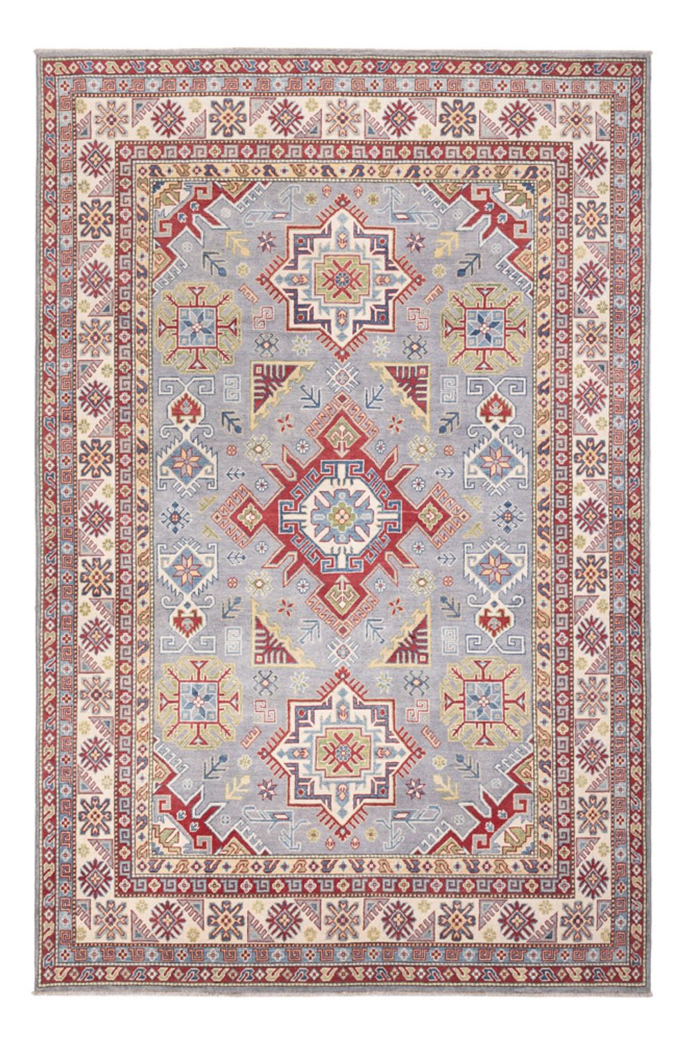 Alfombra Ziegler - Kazak - 301 x 201 cm - azul claro