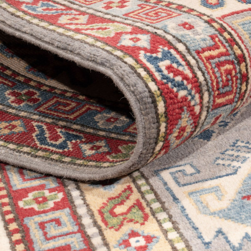Alfombra Ziegler - Kazak - 301 x 201 cm - azul claro