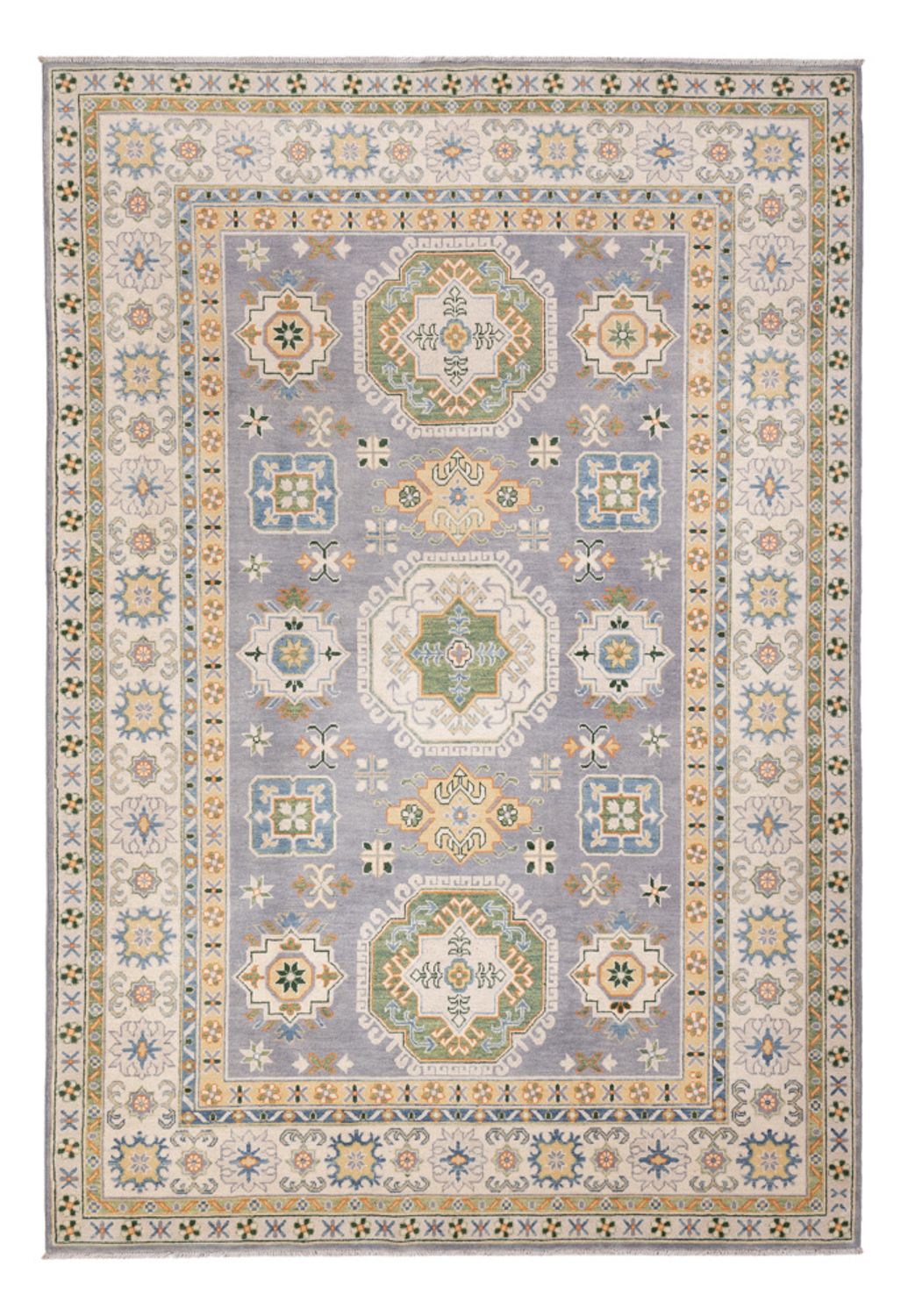 Alfombra Ziegler - Kazak - 299 x 203 cm - azul marino