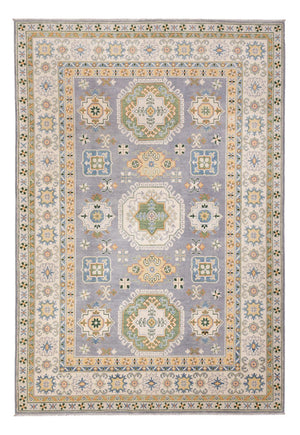 Alfombra Ziegler - Kazak - 299 x 203 cm - azul marino