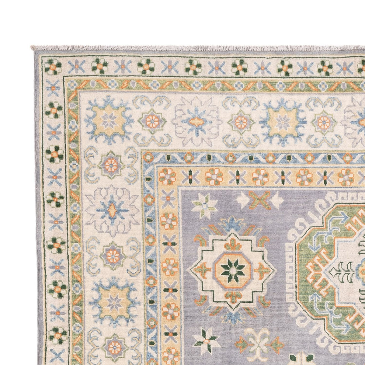 Alfombra Ziegler - Kazak - 299 x 203 cm - azul marino