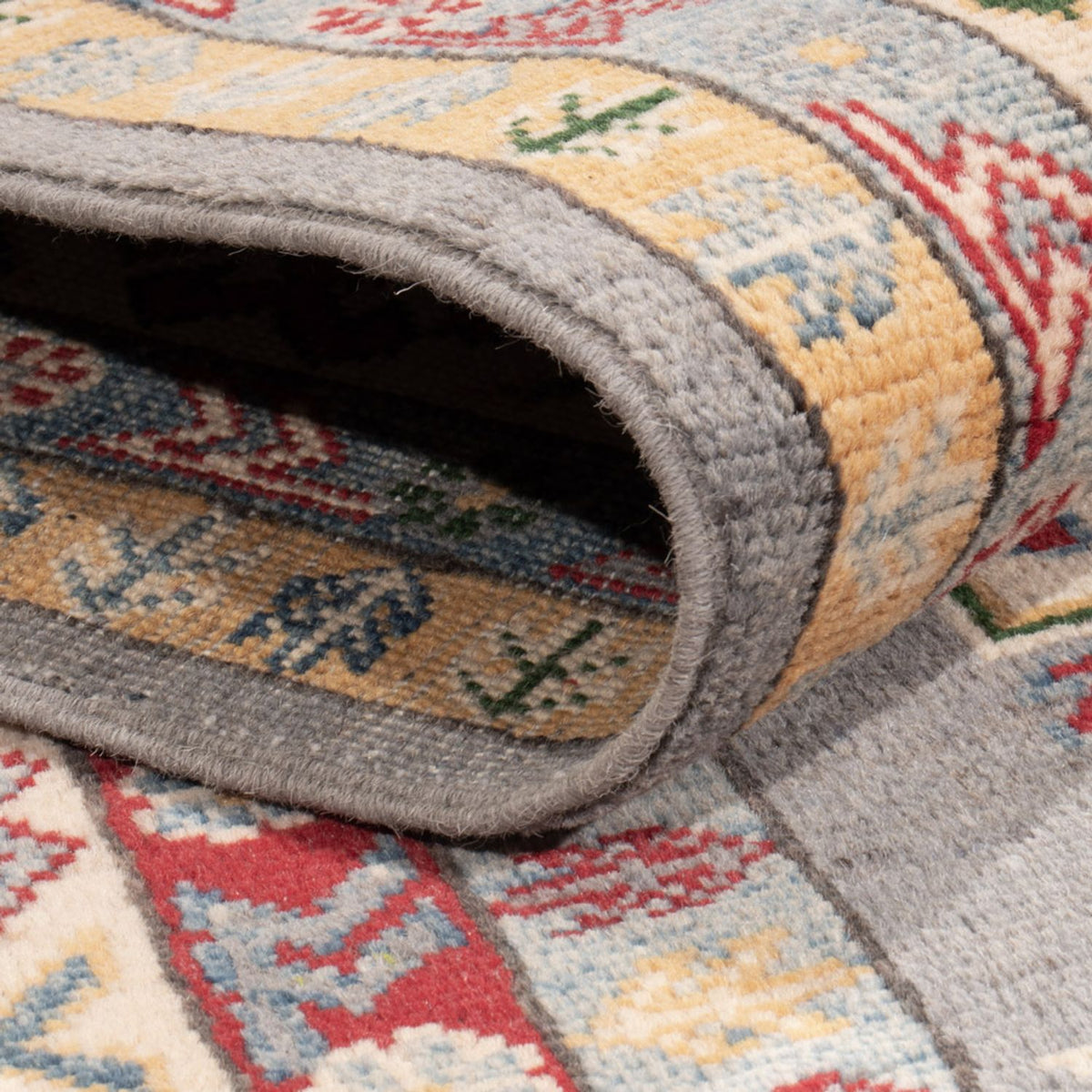 Alfombra Ziegler - Kazak - 313 x 202 cm - azul claro