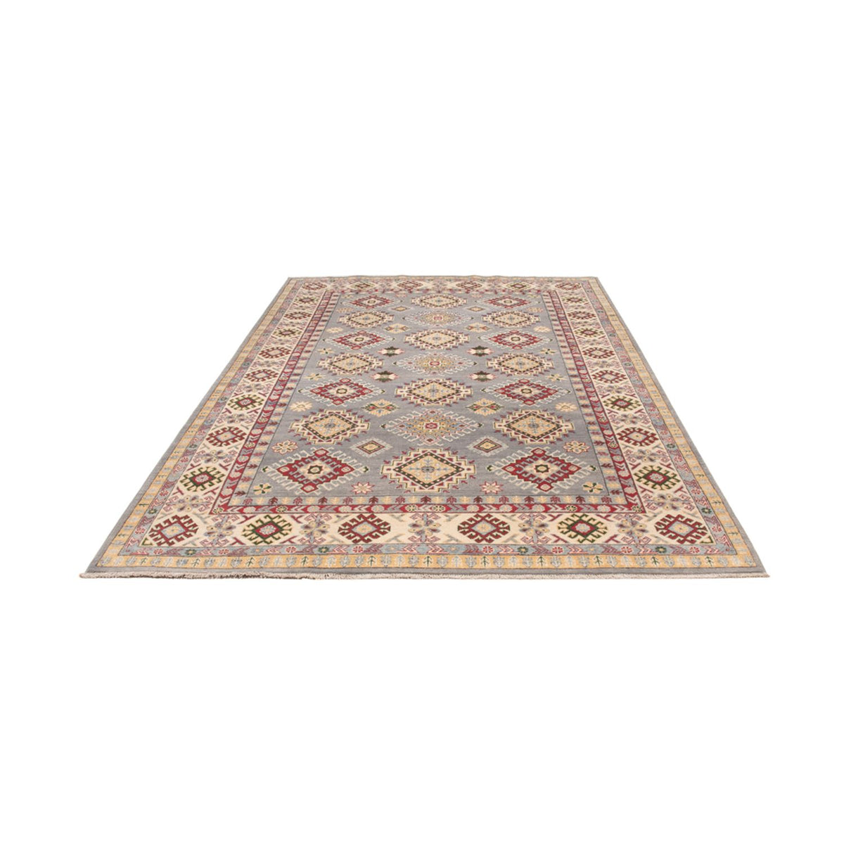 Alfombra Ziegler - Kazak - 313 x 202 cm - azul claro