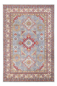 Alfombra Ziegler - Kazak - 302 x 202 cm - azul claro