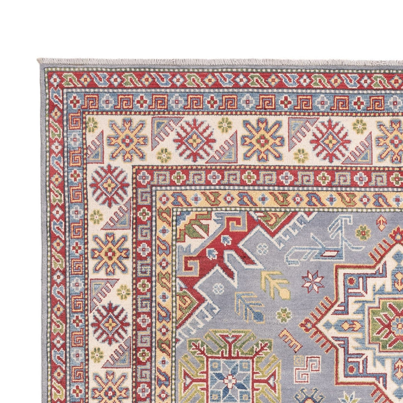 Alfombra Ziegler - Kazak - 302 x 202 cm - azul claro