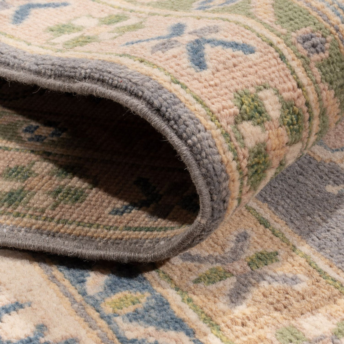 Alfombra Ziegler - Kazak - 299 x 201 cm - azul marino